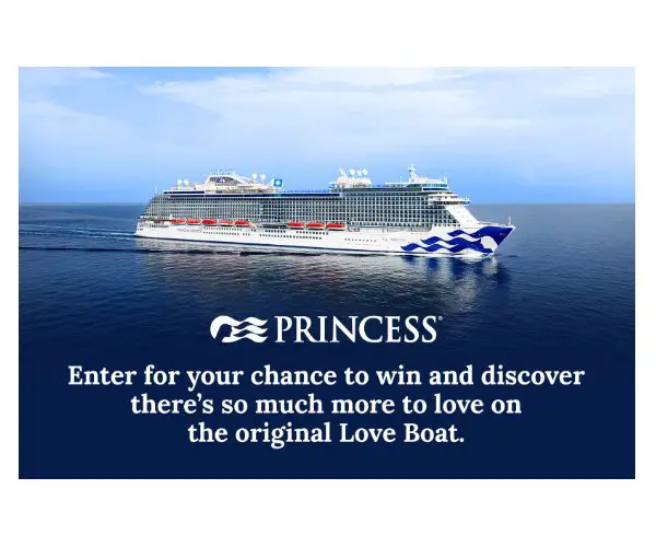 Ryan Seacrest’s Sounds Of The Sea Sweepstakes - Win A Princess Cruise Voucher Worth $1,800