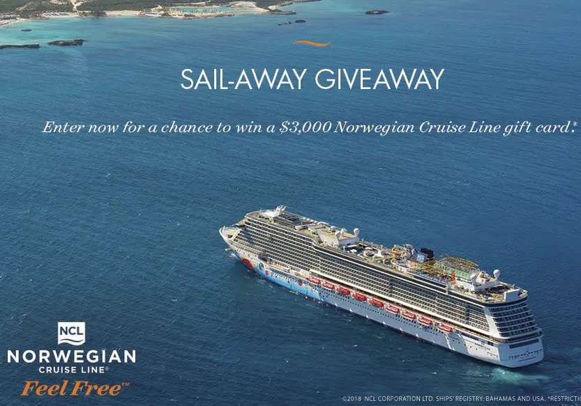 Sail-Away Giveaway Sweepstakes