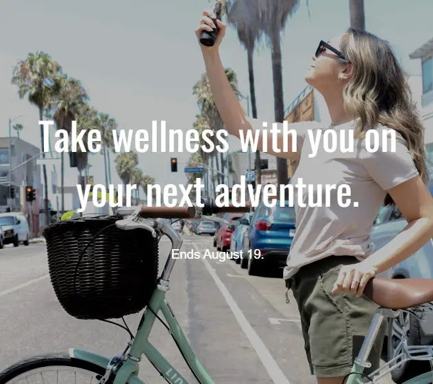 Saje Natural Wellness Take Wellness With You Giveaway - Win A Bike, Biking Outfit & Wellness Pack