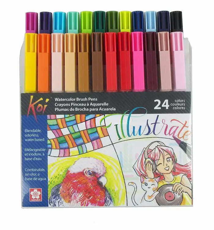 Sakura Koi Watercolor Brush Pens Giveaway
