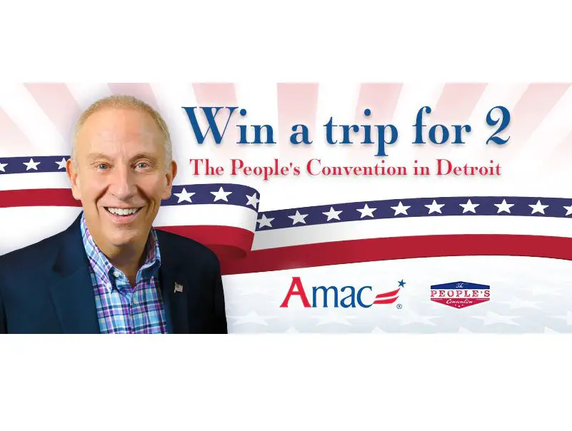 Salem Media Group AMAC Meet Mike Gallagher VIP Sweepstakes - Win A Trip For 2 To The People's Convention