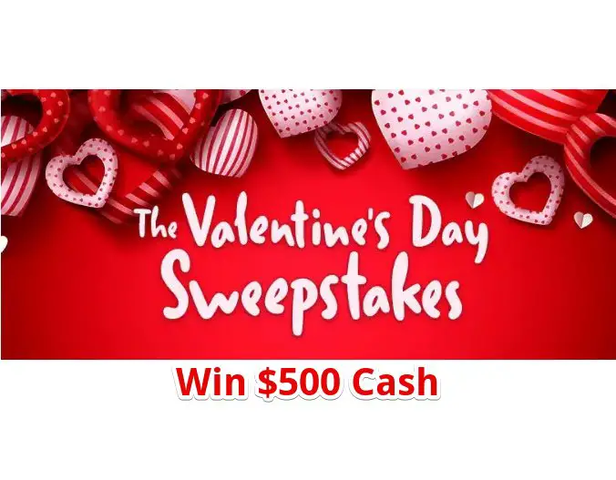 Salem Media Valentines Day Sweepstakes - Win $500