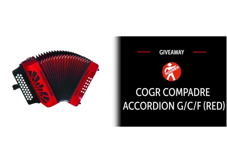 Sam Ash Giveaway - Win a Hohner COGR Compadre Accordion