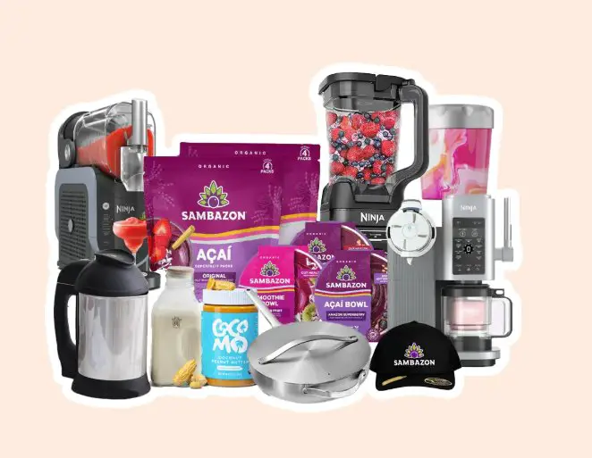 Sambazon 25th Birthday Giveaway - Win An Ice Cream Machine, A Blender & More