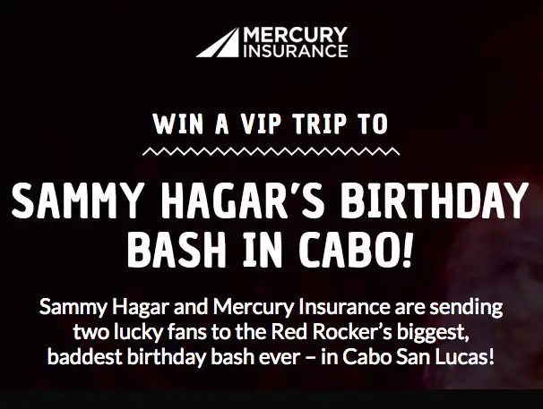Sammy Hagar Birthday Bash In Cabo