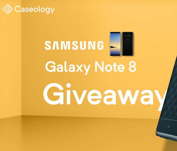Samsung Galaxy Note 8 Giveaway