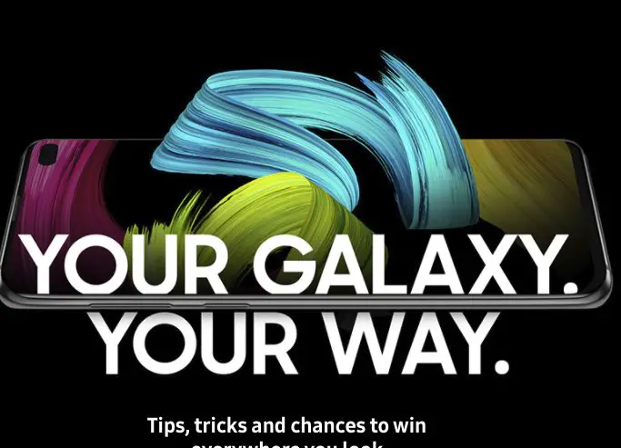 Samsung Galaxy Store Your Phone, Your Way Sweepstakes
