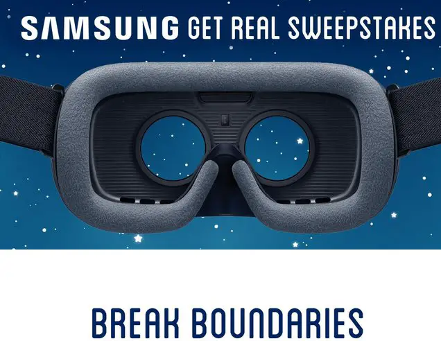 Samsung Get Real Sweepstakes