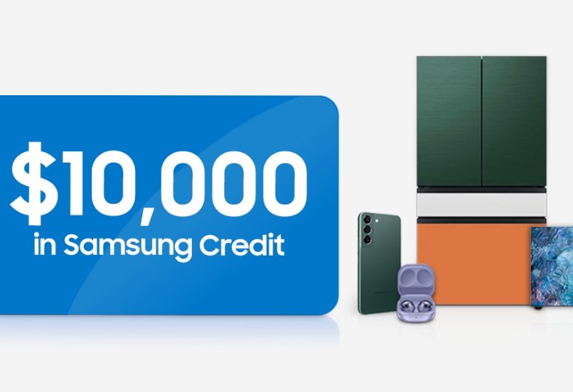 Samsung Holiday Sweepstakes - Win $10,000 Samsung Credit For Samsung Products