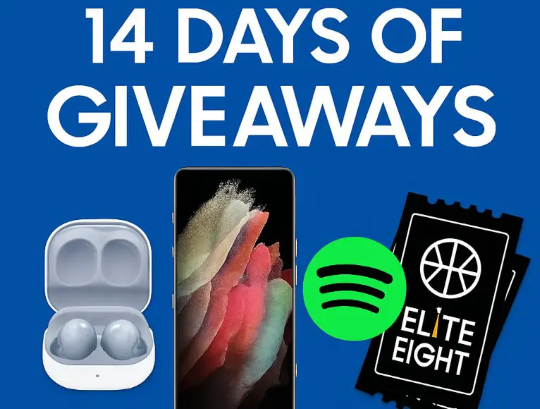 Samsung’s 14 Days of Giveaways - Win  a Trip to the NCAA Elite Eight, Galaxy Devices, & More