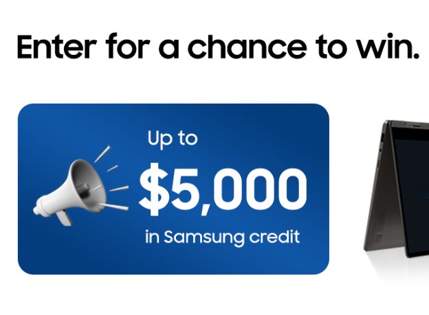Samsung Spring eCertificate Sweepstakes - $5000, $1000, $500 & $100 Samsung Gift Cards Up For Grabs