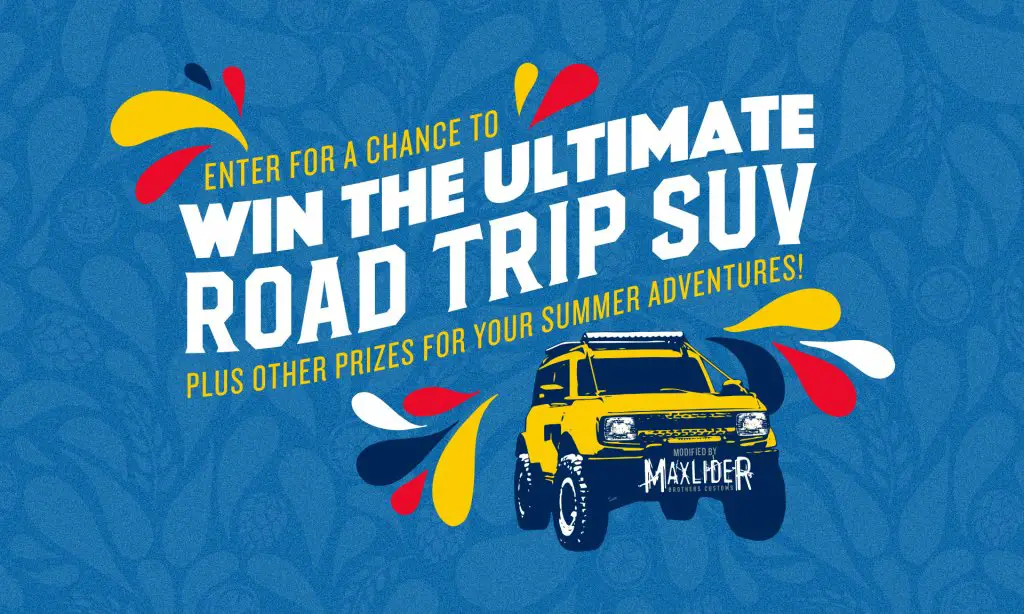 Samuel Adams So Many Sams So Little Summer Sweepstakes - Win 1 of 2 Ford Broncos + 20k Cash