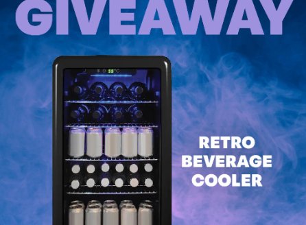 San Antonio Winery Beverage Cooler Sweepstakes - Win a Magic Chef Retro Beverage Cooler