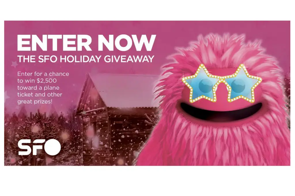 San Francisco International Airport SFO Holiday Giveaway - Win Airline Credits, Ray-Ban Meta & More