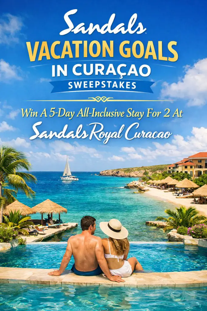 Sandals Vacation Goals In Curaçao Sweepstakes – Win A 5-Day All-Inclusive Stay For 2 At Sandals Royal Curaçao