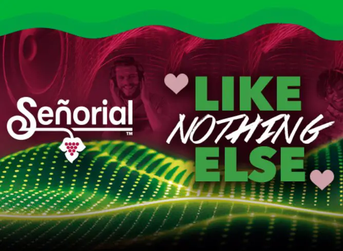 Sangría Señorial Like Nothing Else Music Sweepstakes - $300 Visa Gift Card; 16 Winners