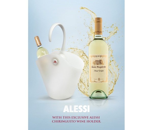 Santa Margherita Wines Alessi Uncork Extraordinary Italian Giveaways - Win A Wine Holder (2,300 Winners)