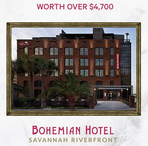 Savannah Getaway Sweepstakes