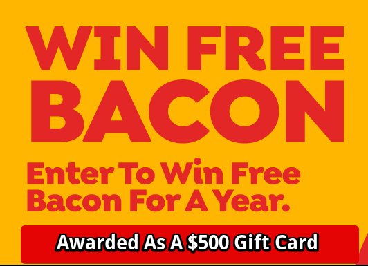 Save A Lot 2023 Free Bacon For A Year Online Sweepstakes – Win A $500 Gift Card
