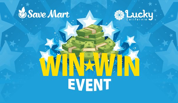 Save A Mart Win A Win Event Sweepstakes – Win Cash, Free Groceries & More
