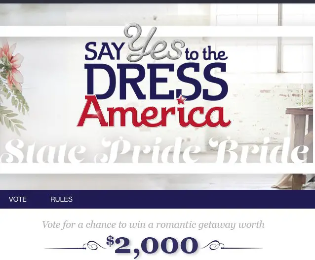 Say Yes to the Dress America - $2,000 CASH