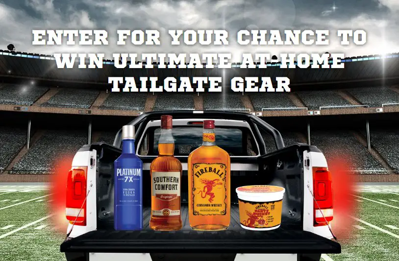 Sazerac Ultimate Tailgate Sweepstakes Win A 5,900 Tailgate Package