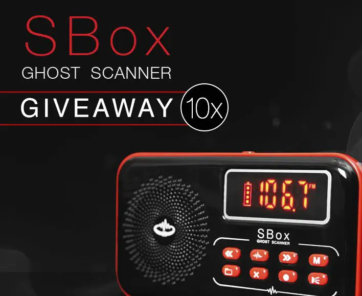 Sbox Ghost Scanner Giveaway