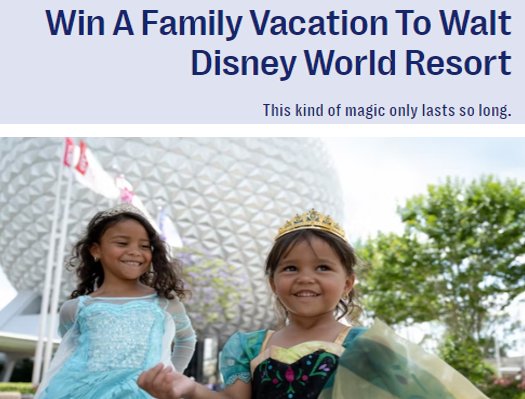 Scary Mommy First Time Little Moment Sweepstakes - Win A Trip For 4 To Walt Disney World Resort