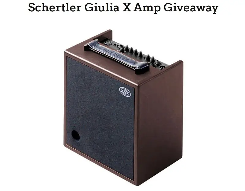 Schertler Amp Giveaway - Win a Giulia X Amp