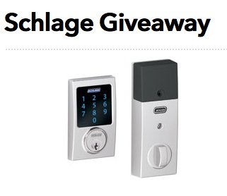 Schlage Giveaway