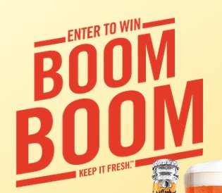 Schofferhofer Grapefruit “Boom Boom” Sweepstakes