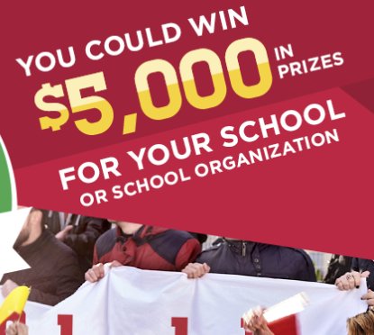 School Spirit Sweepstakes