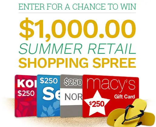 Score a $1,000 Summer Shopping Spree
