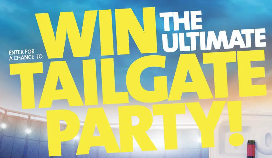 Score Big in the Ultimate Tailgate Party Sweepstakes!