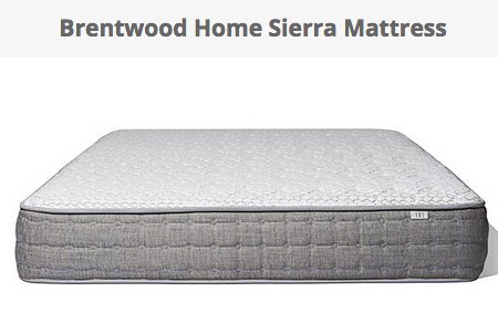 Score a Brentwood Home Sierra Mattress