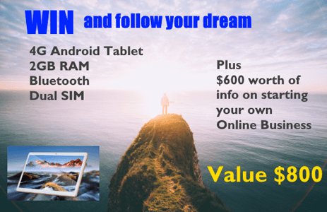 Score a New 4G Android Tablet + $600 Biz Info!