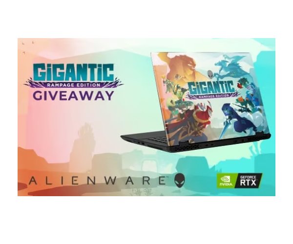 Screen Rant: Alienware & Gigantic: Rampage Edition Giveaway - Win A Gaming Laptop & More