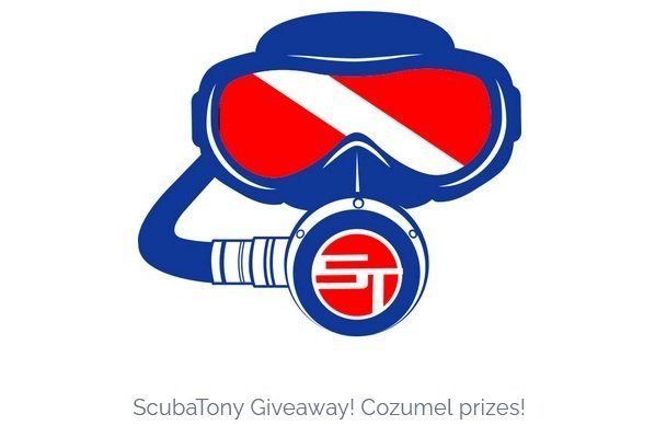 ScubaTony Cozumel Giveaway - Win a Two Tank Dive at Cozumel and More