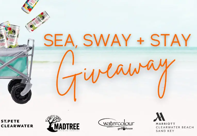 Sea Sway + Stay Sweepstakes - Win A 3-Night Stay At The Clearwater Beach Marriott Suites & More