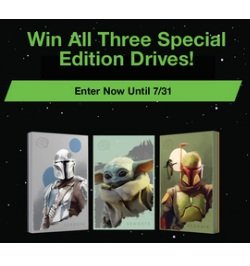Seagate Star Wars FireCuda Giveaway - Win Star Wars Themed External Hard Drives