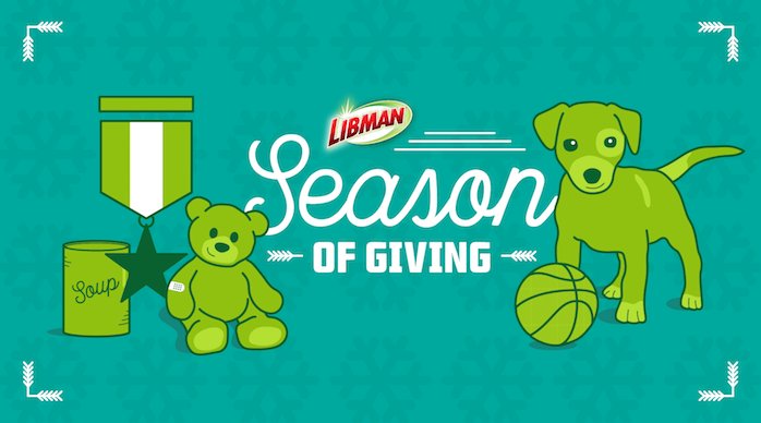 Season of Giving Sweepstakes. 6 Winners!