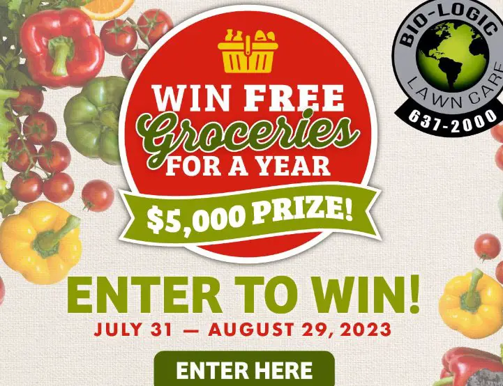 Second Street Media $5,000 Sweepstakes - Win $5,000 Cash {Free Groceries For A Year}