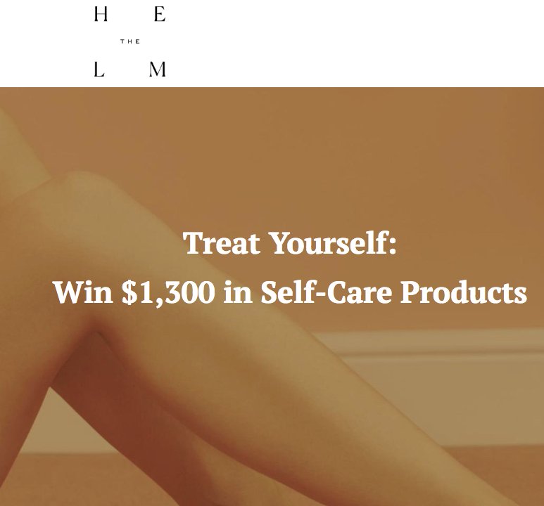 Self Care Sweepstakes