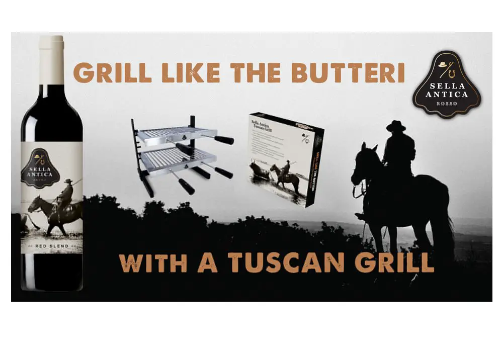 Sella Antica Grill Like The Butteri Sweepstakes - Win A Fireplace Grill With Double Grill Grates (50 Winners)