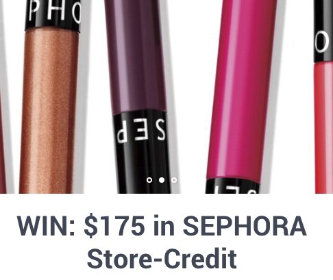 Sephora Giveaway