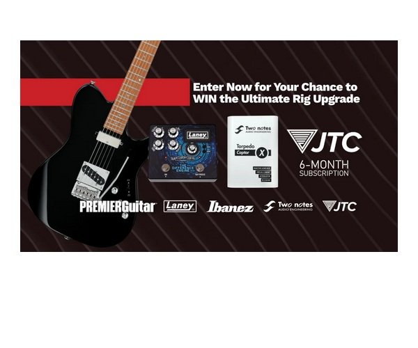 September Guitar Prize Pack Giveaway - Win a Guitar, a Step Pedal and More
