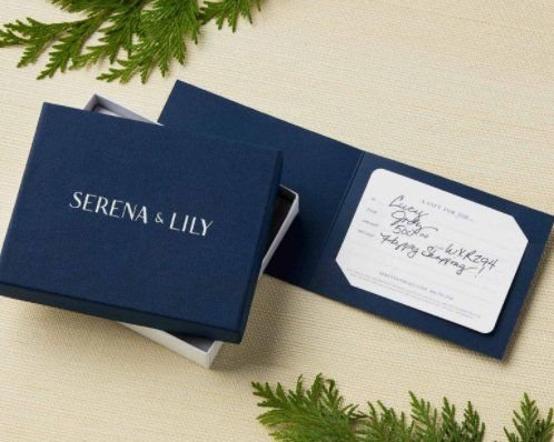 Serena & Lily November Sweepstakes - Win A  $500 Serena & Lily Gift Card