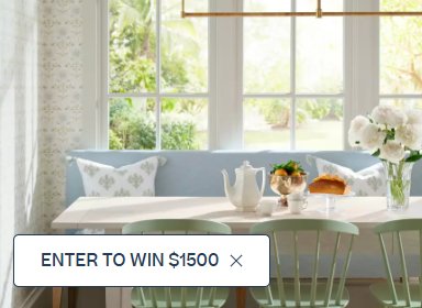 Serena & Lily Palo Alto Giveaway - Win a $1,500 Serena & Lily Gift Card