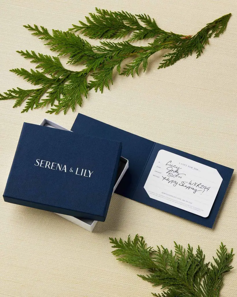 Serene & Lily 2022 Monthly Giveaway - Win A $500 Gift Card