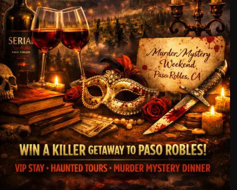 Serial Wines A Weekend To Die For Giveaway - Murder Mystery Getaway Up For Grabs